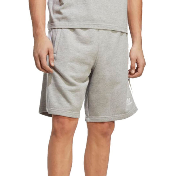 Adidas 3 outlet stripe shorts grey