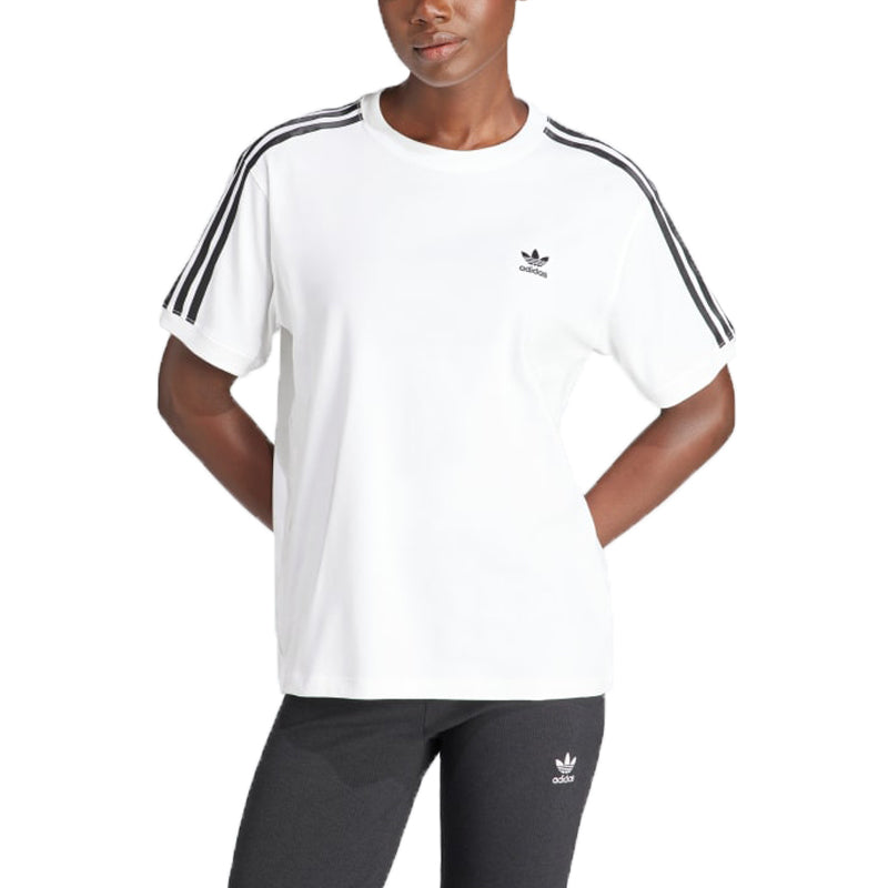 3 stripes tee adidas womens online