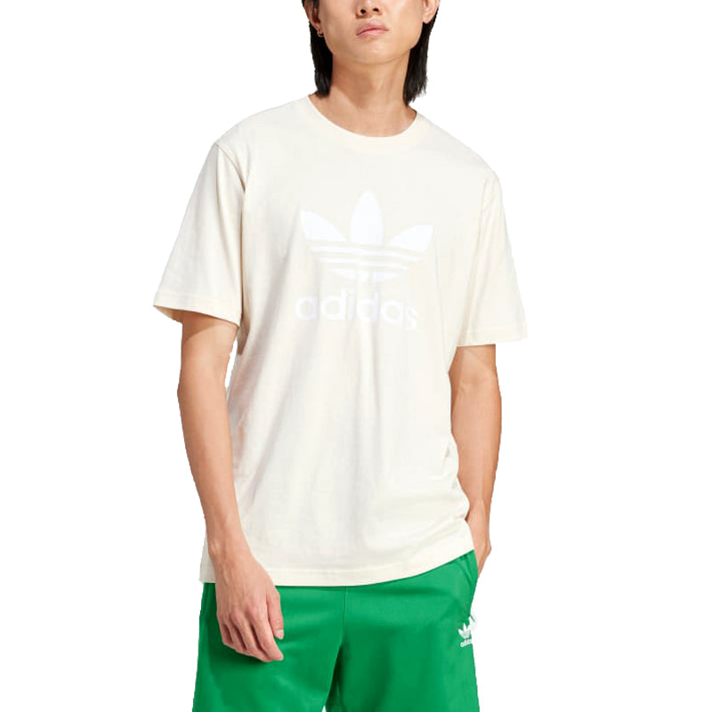 Adidas trefoil on sale tee 3 stripes