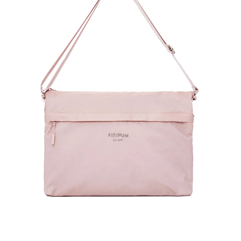 Pink top messenger bag